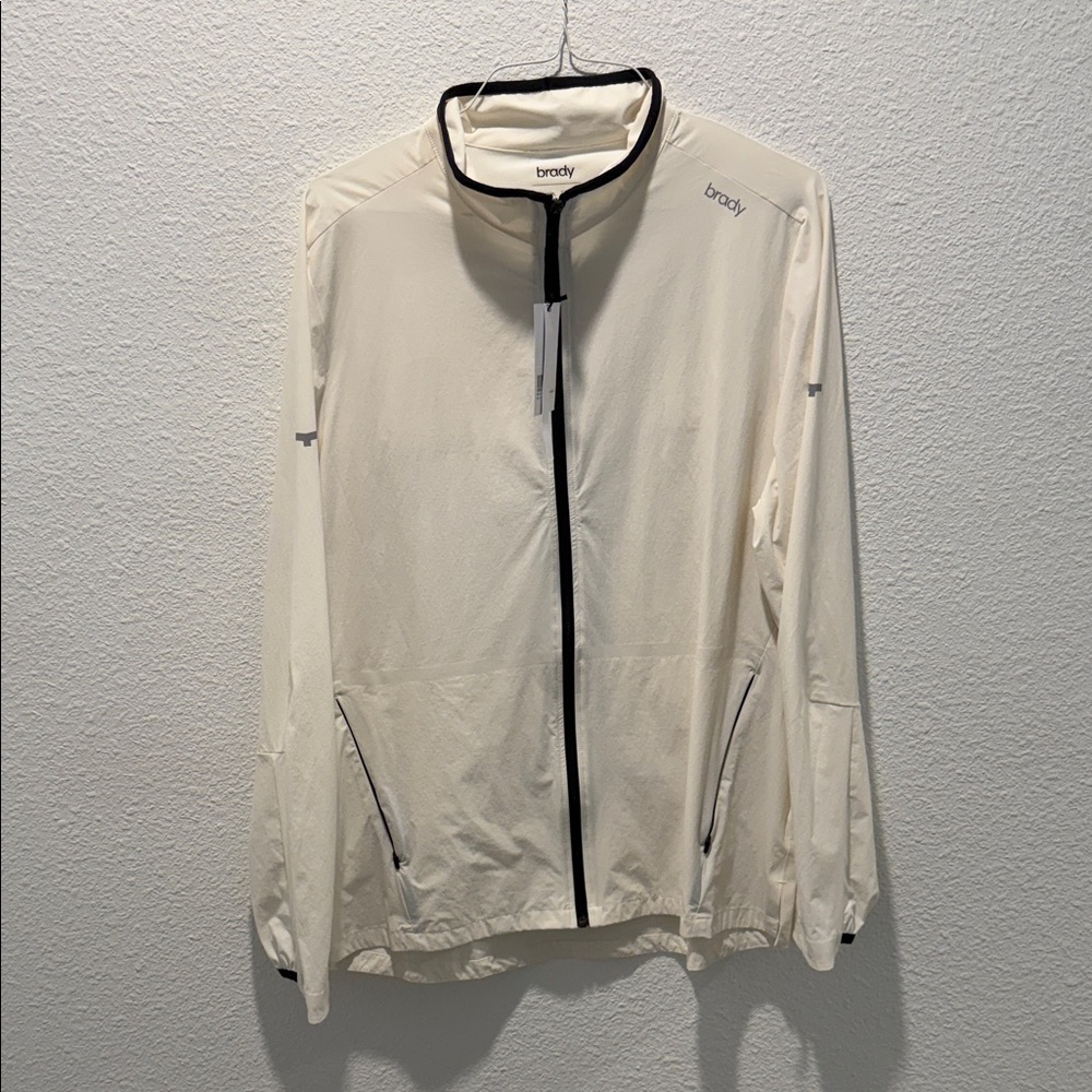 Brady Men's Cream Lightweight Jacket NWT